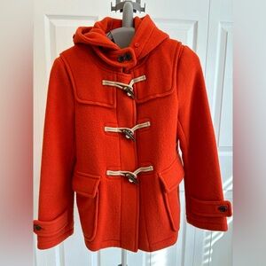 UNIQLO Wool Hooded Peacoat